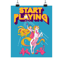 Load image into Gallery viewer, She-Ra Medusa Unicorn Poster | StartPlaying Printify