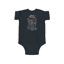 Load image into Gallery viewer, Goblin Lord Dragon Baby Onesie | StartPlaying Printify