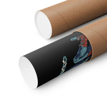 Load image into Gallery viewer, Goblin Lord Poster | Dragon-Riding DnD Fantasy Art Printify