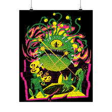 Load image into Gallery viewer, Psychedelic Beholder DnD Poster