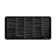 Load image into Gallery viewer, 2024 DnD Player Mat | 5e Rules Mat