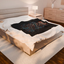 Load image into Gallery viewer, Start Playing Velveteen Plush Blanket - Cozy Game Night Throw