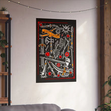 Load image into Gallery viewer, Medieval Weapons Fantasy Tattoo Flash Poster Printify