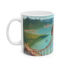Load image into Gallery viewer, Golden Gate Bridge Dragon Mug Printify