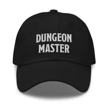 Load image into Gallery viewer, Dungeon Master Dad Hat TotalPartyChill