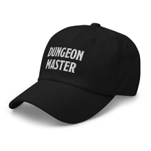Load image into Gallery viewer, Dungeon Master Dad Hat TotalPartyChill
