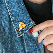 Load image into Gallery viewer, The Skull & Axe Pizza Pin TotalPartyChill
