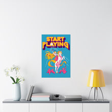 Load image into Gallery viewer, Start Playing She-Ra Medusa Unicorn Poster
