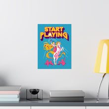 Load image into Gallery viewer, Start Playing She-Ra Medusa Unicorn Poster
