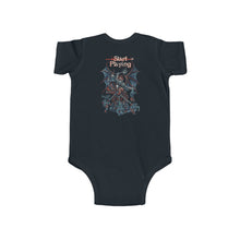Load image into Gallery viewer, StartPlaying Goblin Lord Dragon Baby Onesie
