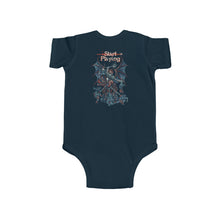 Load image into Gallery viewer, StartPlaying Goblin Lord Dragon Baby Onesie

