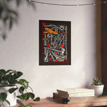 Load image into Gallery viewer, Medieval Weapons Fantasy Tattoo Flash Poster Printify
