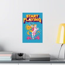 Load image into Gallery viewer, She-Ra Medusa Unicorn Poster | StartPlaying Printify

