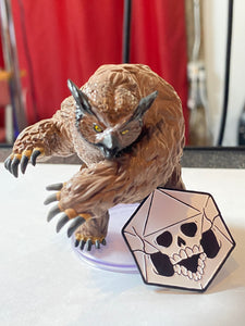 This Pin is Cursed | D20 Skull Pin