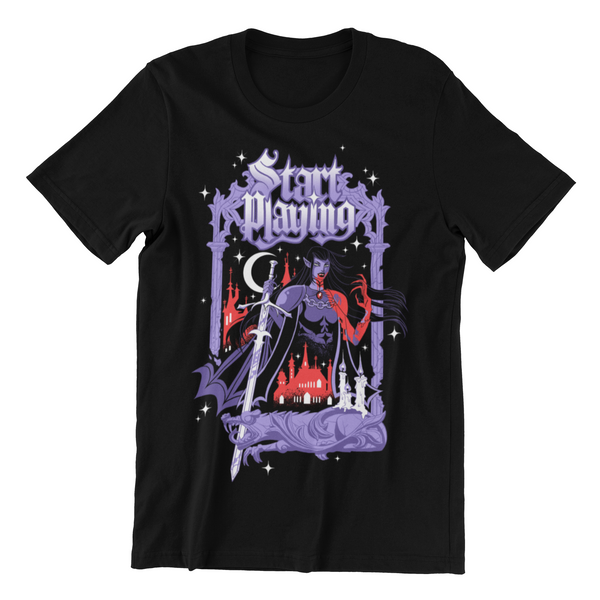 Countess Lady Von Vampirovich of Crowsloft StartPlaying Tee
