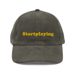 Vintage Corduroy StartPlaying Hat