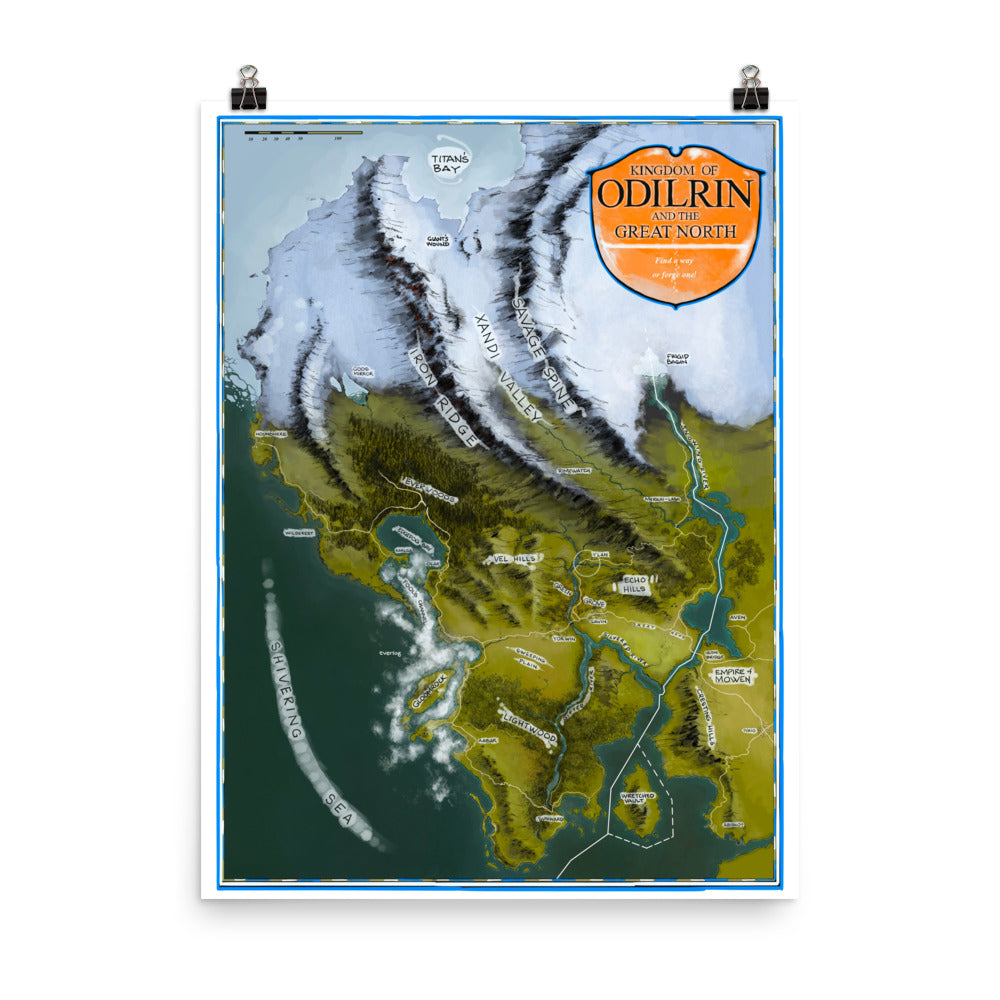 Odilrin Map (18x24)