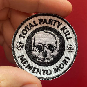 Total Party Kill Patch - D&D Themed Scout Badge